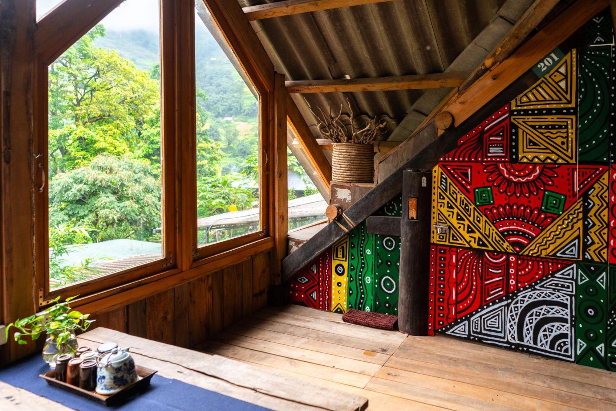 Ferienwohnung De Yang House Sapa Exterior foto