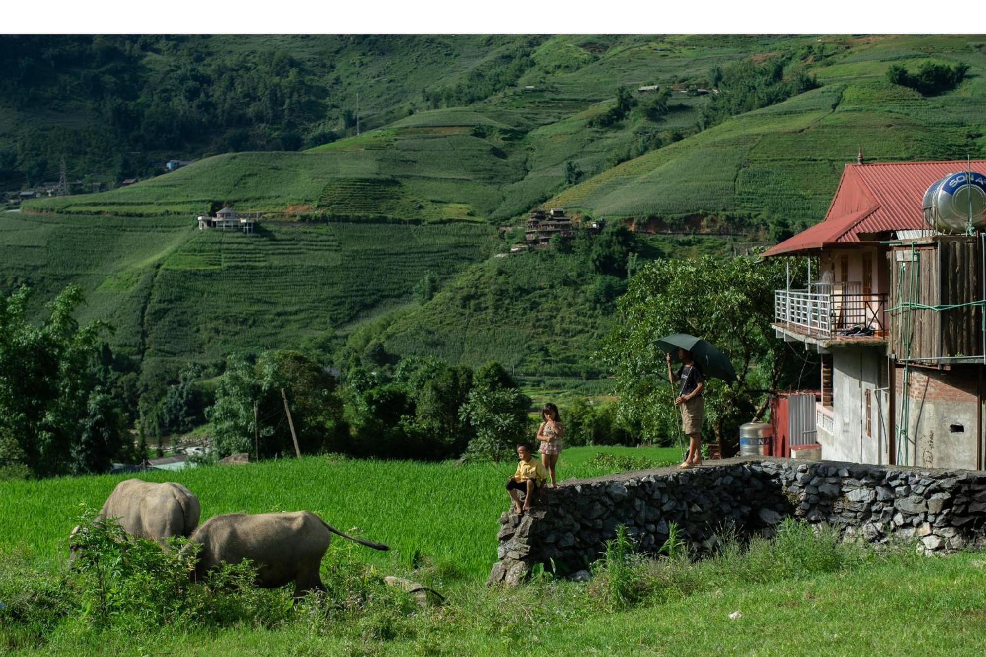 Ferienwohnung De Yang House Sapa Exterior foto